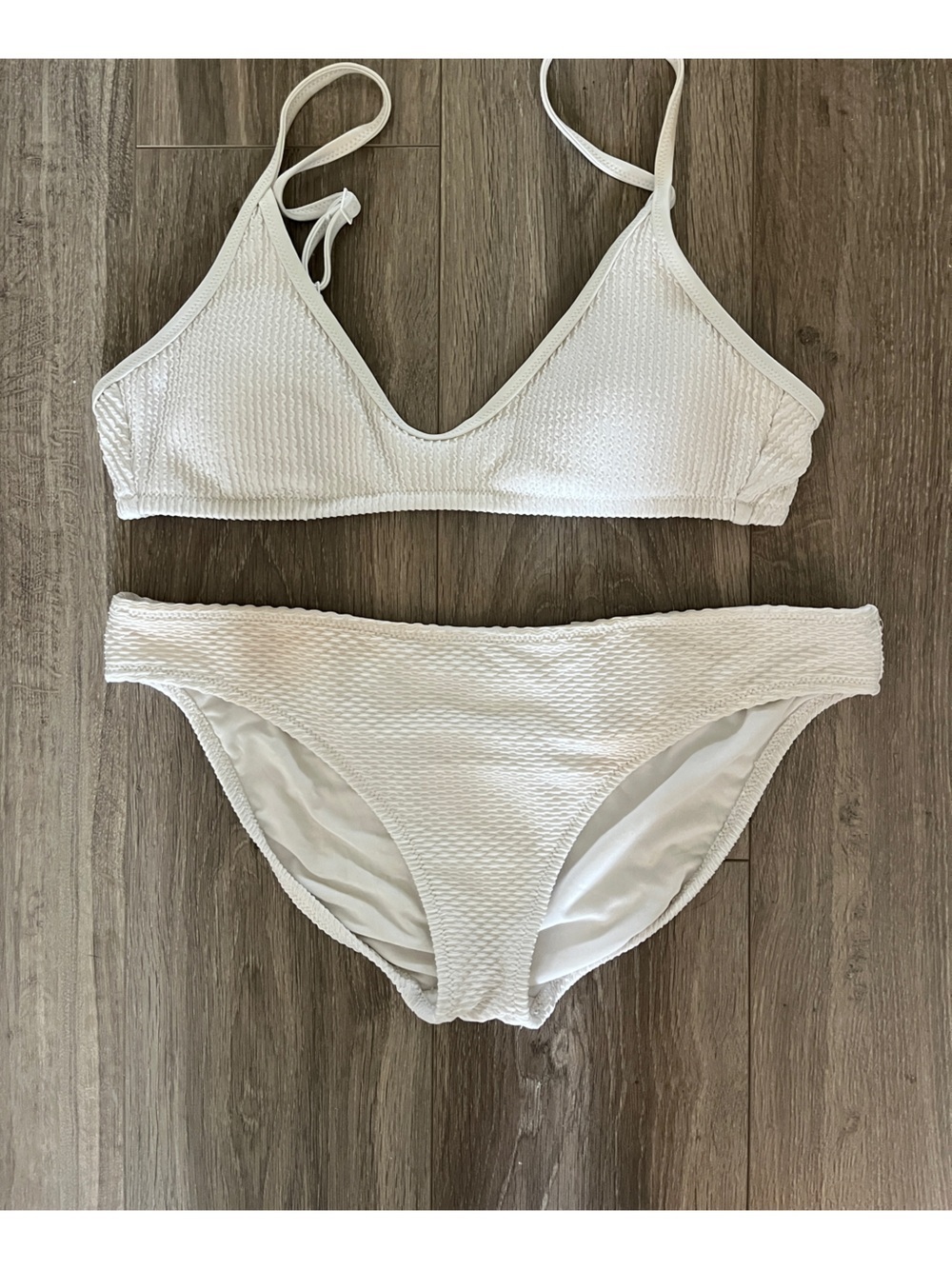 Aerie White Bikini Set
